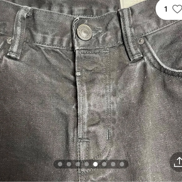 All Saints Men's Iggy Slim Jeans - Black Size 36 Fits like a 29-30 - Picture 5 of 9
